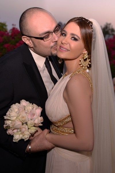 Carole Samaha Wedding